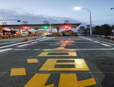 汉中汉中高速道路划线施工